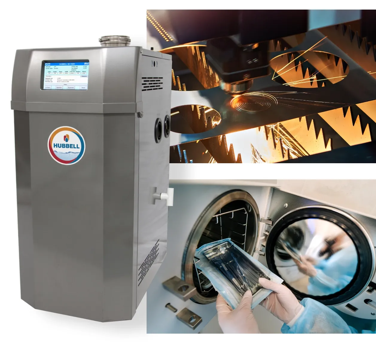 Commercial Gas Condensing Water Heater | Hubbell Heaters